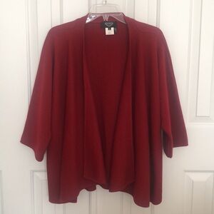 Dark Red Cardigan by Angel